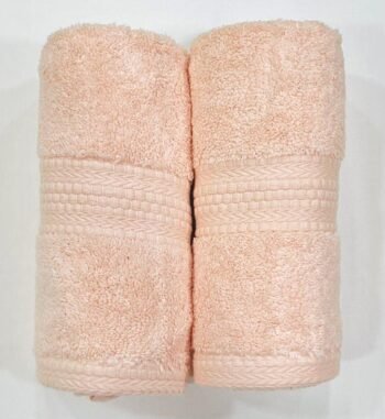 Bombay Dyeing Peach Hand Towel cream colour