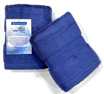 Bombay Dyeing Inkish Blue Hand Towel