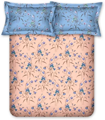 Bombay Dyeing Blumen Peach cover double bedsheet