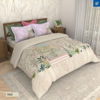 Bombay Dyeing Rani Ka Baug Luxury King Bedsheet Set — 400 TC Premium Cotton