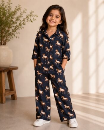 Kids 100% Cotton Cordset – Comfortable & Stylish Kids Wear Set