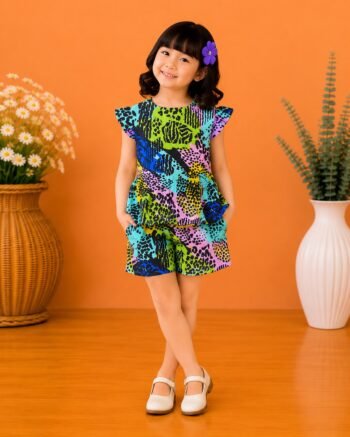 Kids 100% Cotton Cordset – Comfortable & Stylish Kids Wear Set