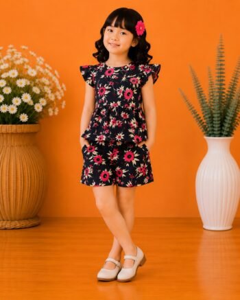 Kids 100% Cotton Cordset – Comfortable & Stylish Kids Wear Set