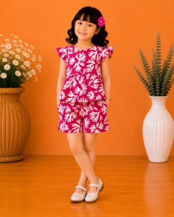 Kids 100% Cotton Cordset – Comfortable & Stylish Kids Wear Set