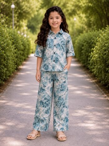 Kids 100% Cotton Cordset – Comfortable & Stylish Kids Wear Set