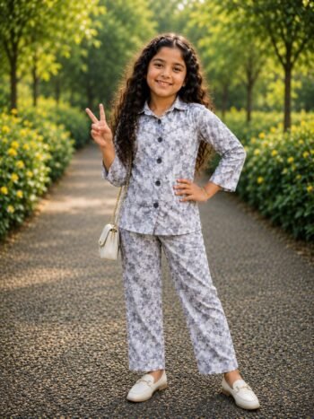 Kids 100% Cotton Cordset – Comfortable & Stylish Kids Wear Set