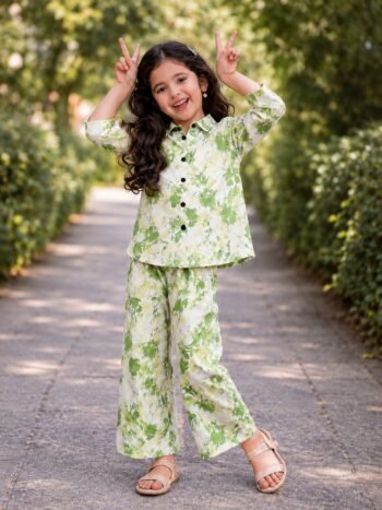 Kids 100% Cotton Cordset – Comfortable & Stylish Kids Wear Set