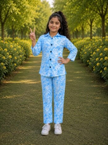 Kids 100% Cotton Cordset – Comfortable & Stylish Kids Wear Set