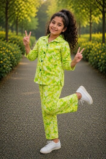 Kids 100% Cotton Cordset – Comfortable & Stylish Kids Wear Set