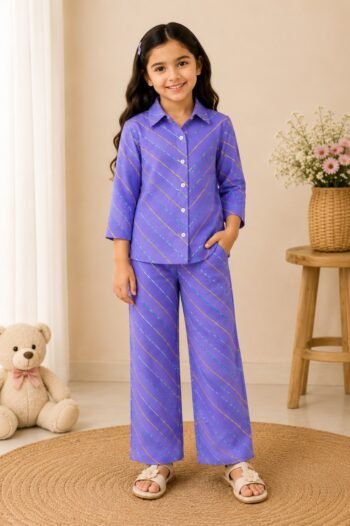 Kids 100% Cotton Cordset – Comfortable & Stylish Kids Wear Set