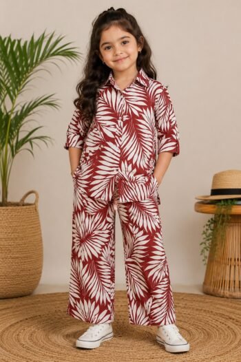 Kids 100% Cotton Cordset – Comfortable & Stylish Kids Wear Set