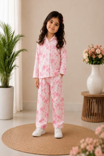 Kids 100% Cotton Cordset – Comfortable & Stylish Kids Wear Set