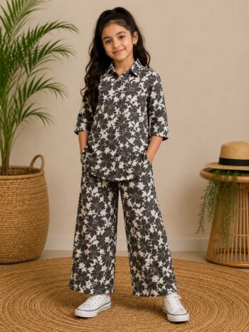 Kids 100% Cotton Cordset – Comfortable & Stylish Kids Wear Set
