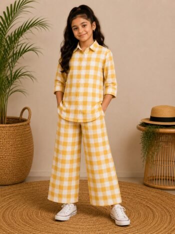Kids 100% Cotton Cordset – Comfortable & Stylish Kids Wear Set