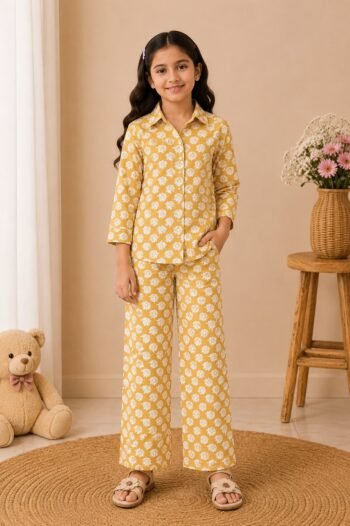 Kids 100% Cotton Cordset – Comfortable & Stylish Kids Wear Set