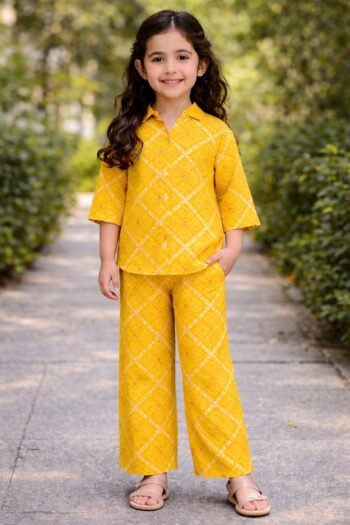 Kids 100% Cotton Cordset – Comfortable & Stylish Kids Wear Set