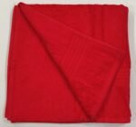 Bombay Dyeing Tulip 100% Cotton Bath Towel – Red – 75 × 150 cm