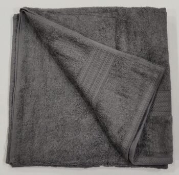 Bombay Dyeing Tulip 100% Cotton Bath Towel – Grey – 75 × 150 cm